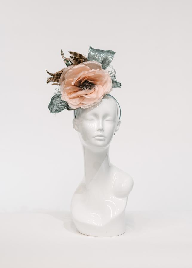 Fascinator Gray 1204