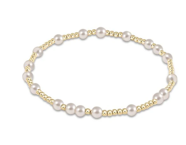 Enewton Hope Unwritten 3mm Bead Bracelet - Pearl