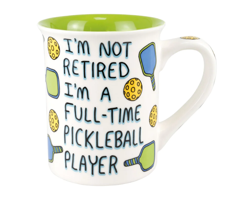Retired Pickleball Mug