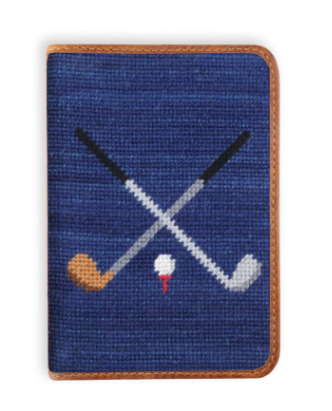 Crossed Clubs Scorecard Holder