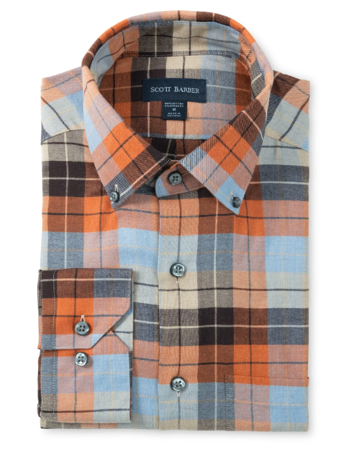 Scott Barber Auburn Button Up