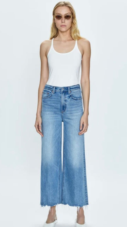 Pistola Lana Crop Wide Leg