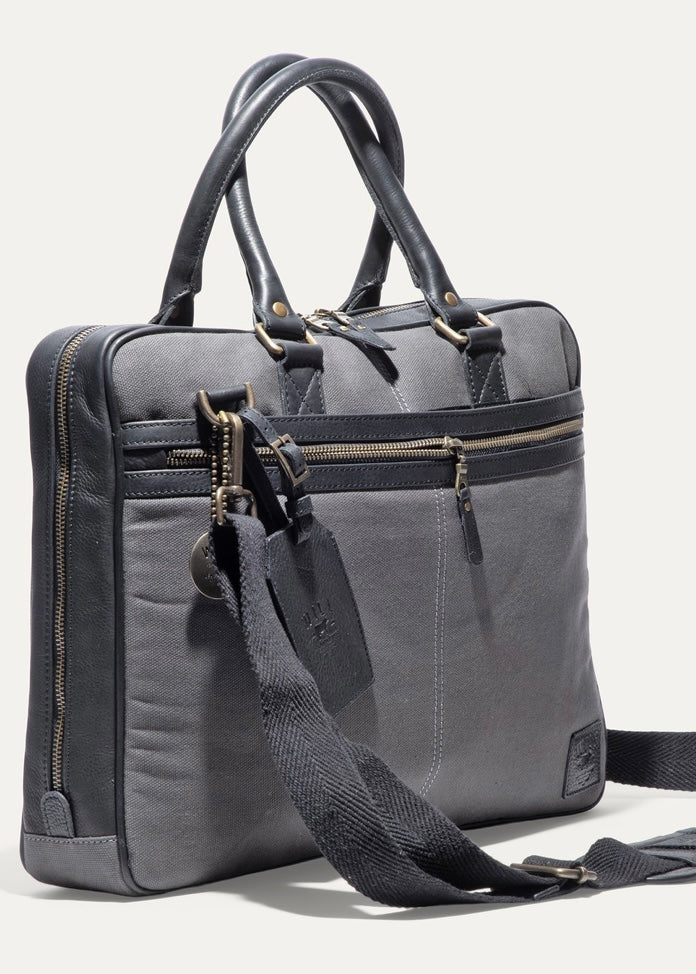 Will Leather Goods Commuter Slim Briefcase