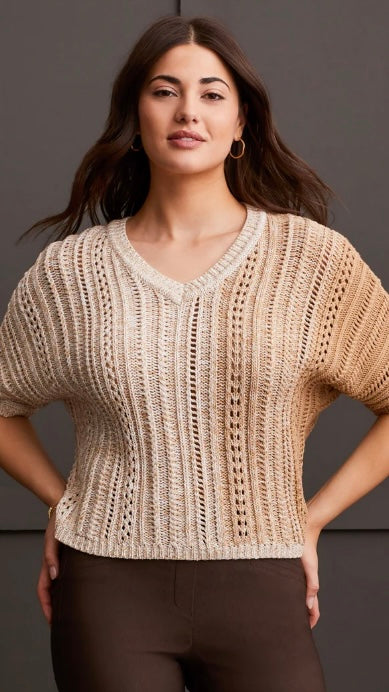 Tribal H-Tan Dolman Sweater