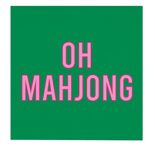 Oh Mahjong Napkins