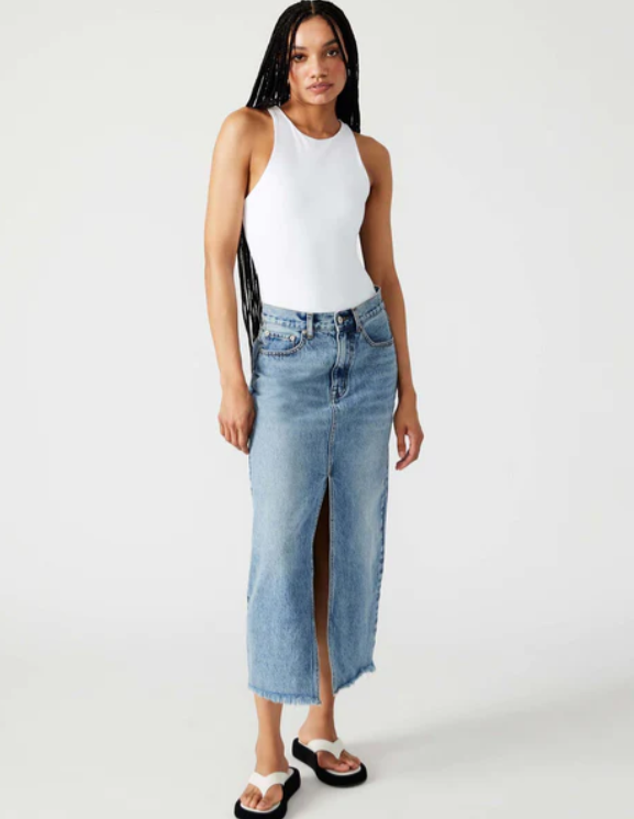 BB Dakota Avani Denim Skirt