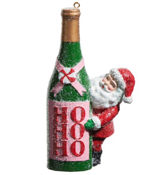 4" Bottled Cheer Ornament