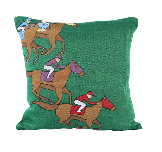Pillow-Green Raceday