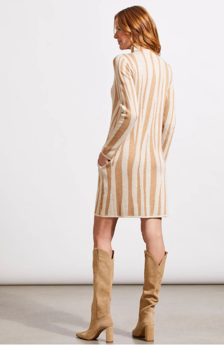 Tribal Zebra Sweater Dress