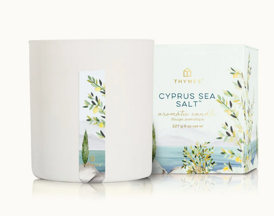 Cyprus Sea Salt Poured Candle