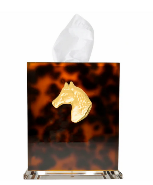 Horse Boutique Tissue Box Cover