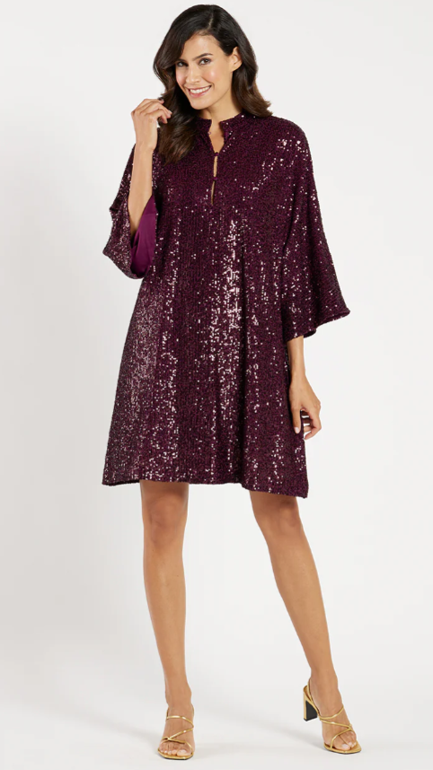 Jude Connally Delia Garnet Dress