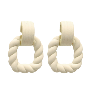 Square Link Earrings