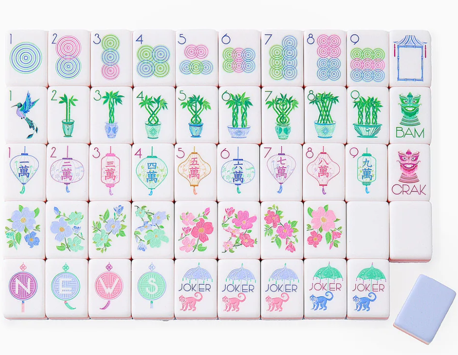 Luminaire Mahjong Tiles