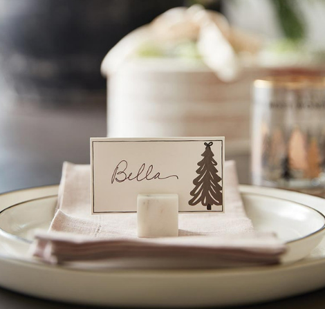 Picture Perfect Placecards - Xmas Trees