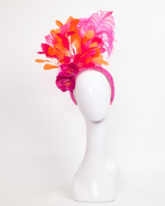 C Beaded Fuchsia 1039