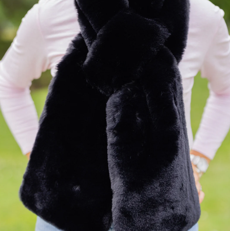 Pretty Rugged Faux Fur Scarf