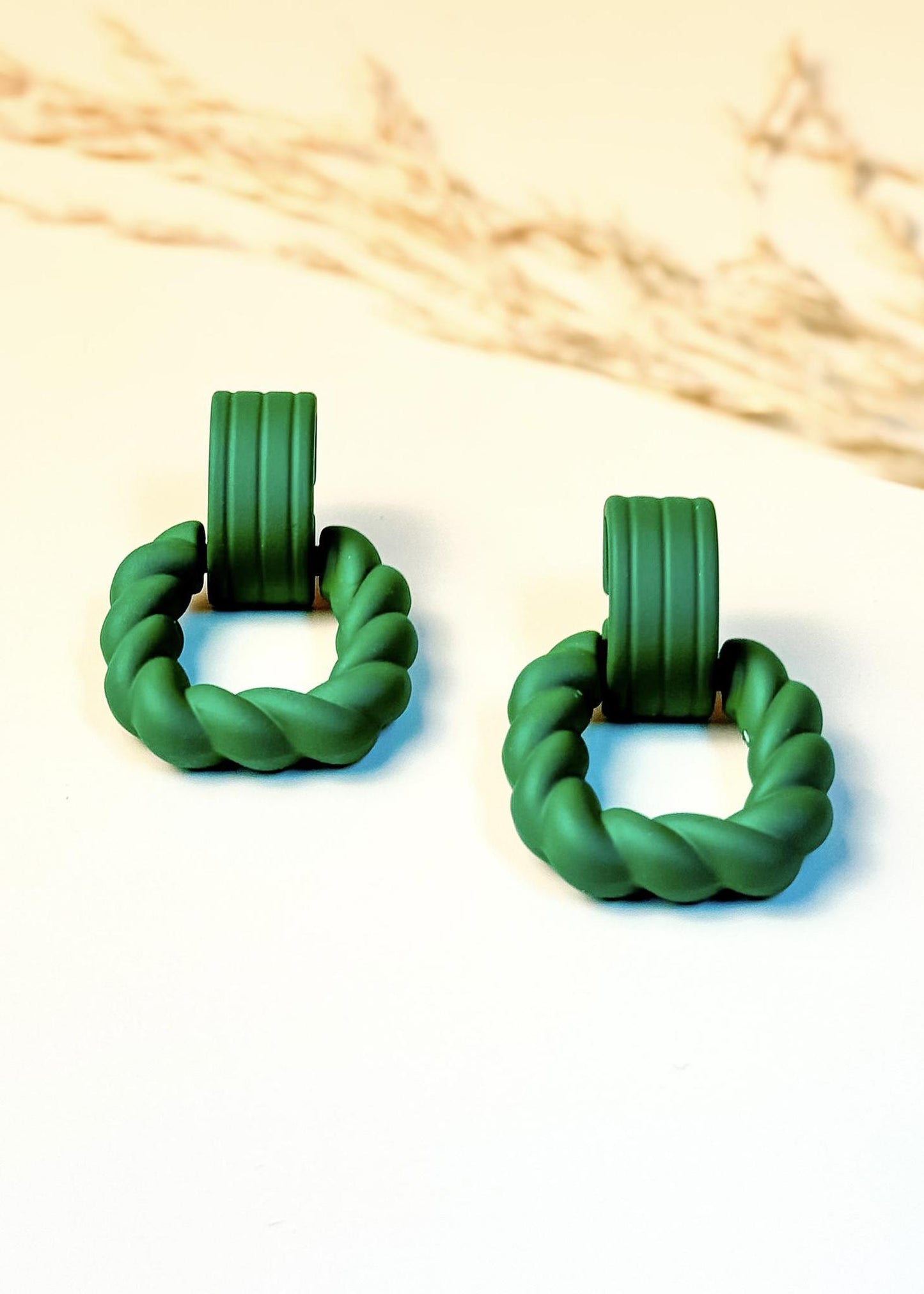 Square Link Earrings