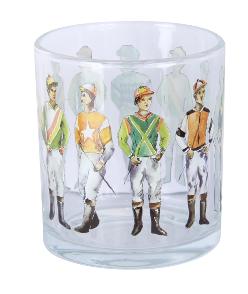 Rocks Glass-Standing Jockey
