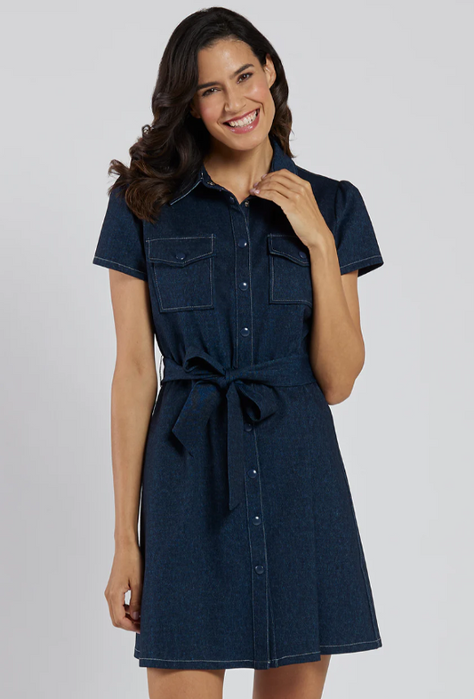 Ingrid Denim Dress