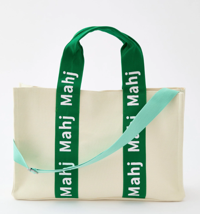 Green Mahj Bag