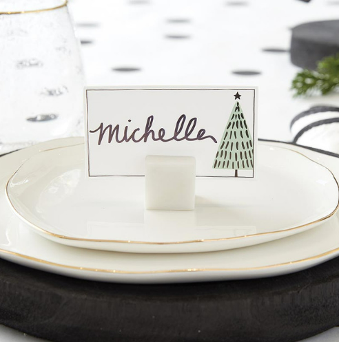 Marble Placecard Holders