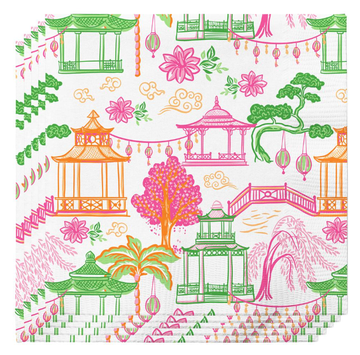 Pagoda Paradise Napkins