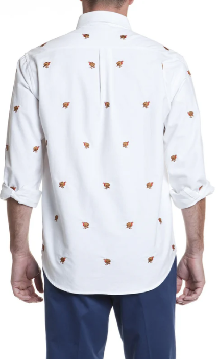 Castaway Wharf Turkey Button Down