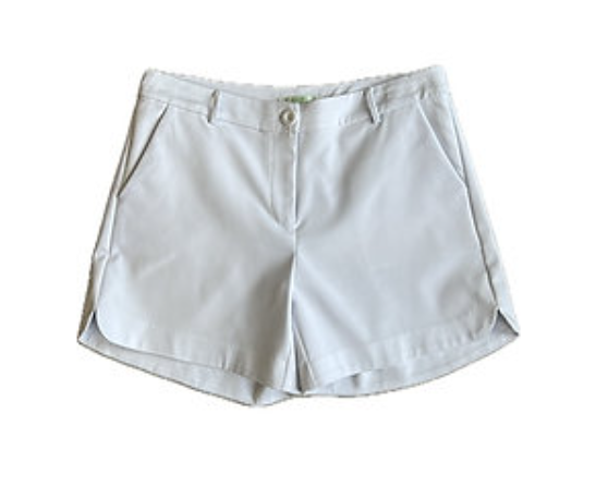 White Round Short