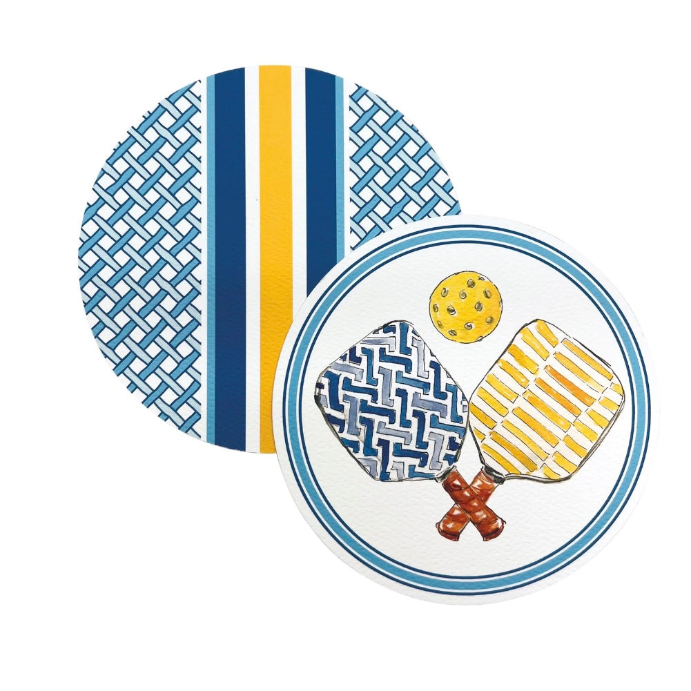 Pickleball Coaster Set