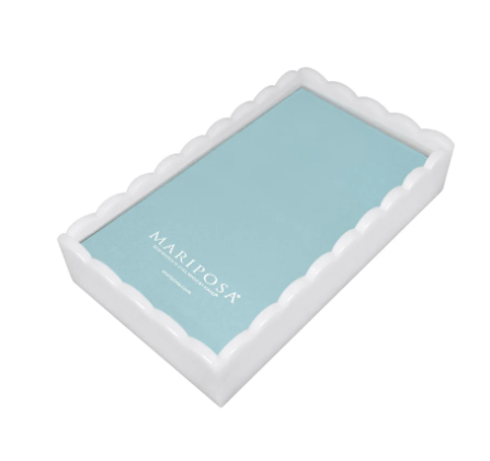 Scalloped Guest Towel