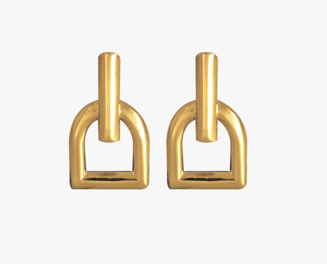 Ascot Stirrup Earring