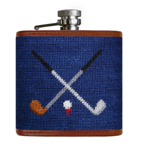 Crossed Clubs Flask