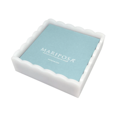 Scalloped Napkin Box
