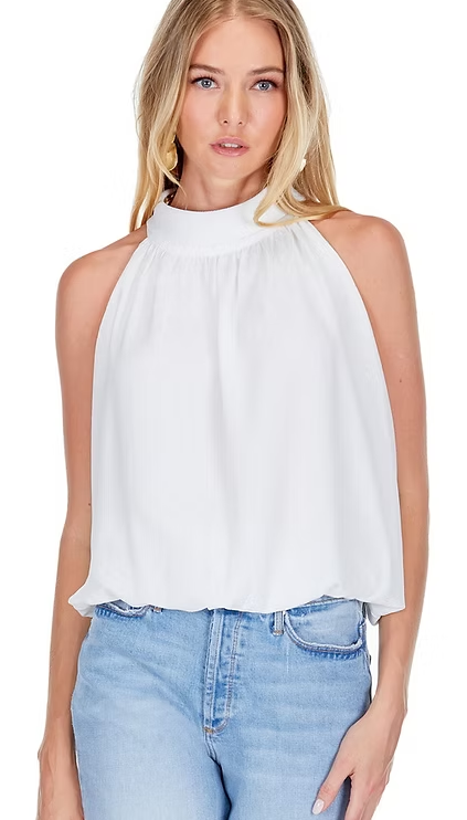 Bubble Hem Halter