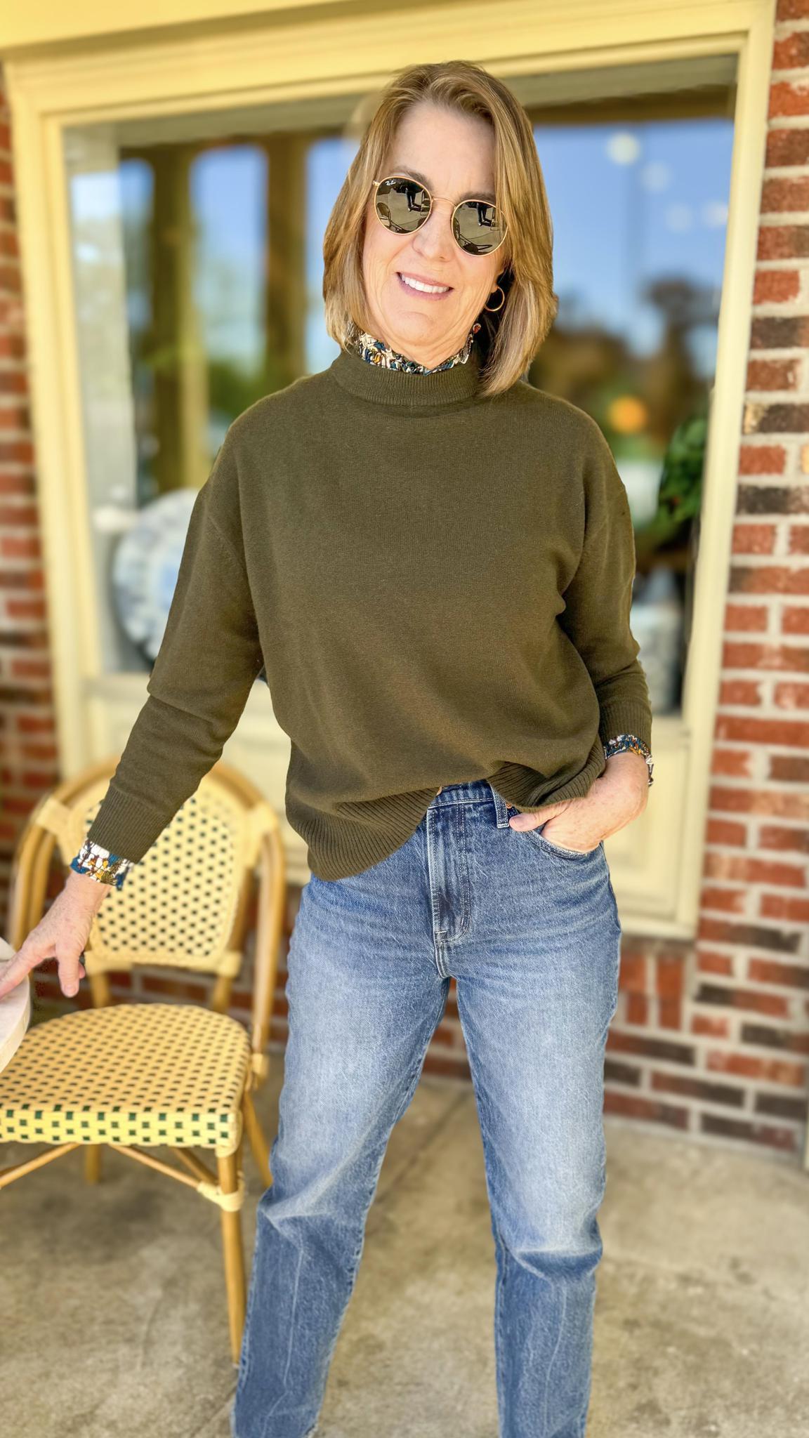 Cartolina Caden Collar Sweater