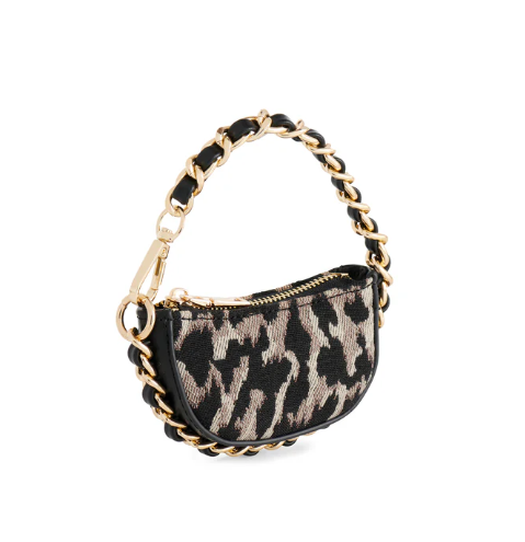 Mini Bag Charm-Leopard