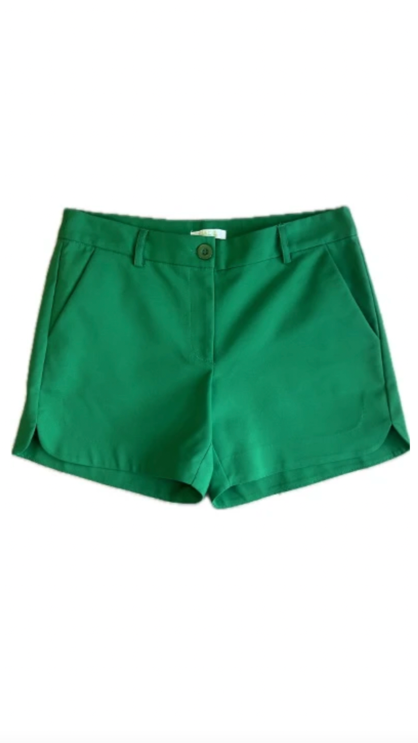 Budding Green Shorts