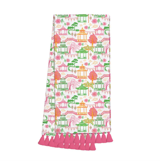 Pagoda Tea Towel