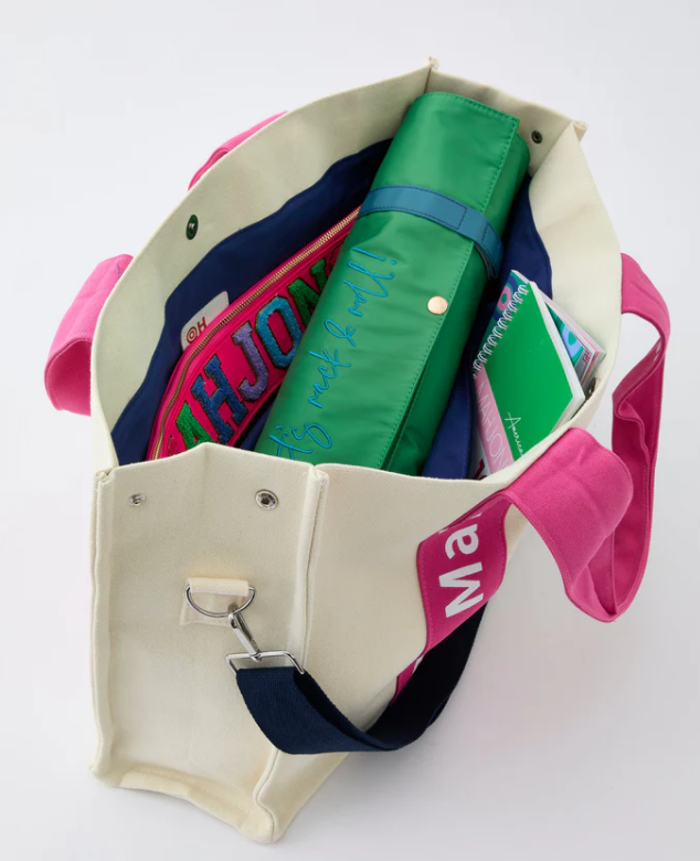 Pink Mahj It All Bag
