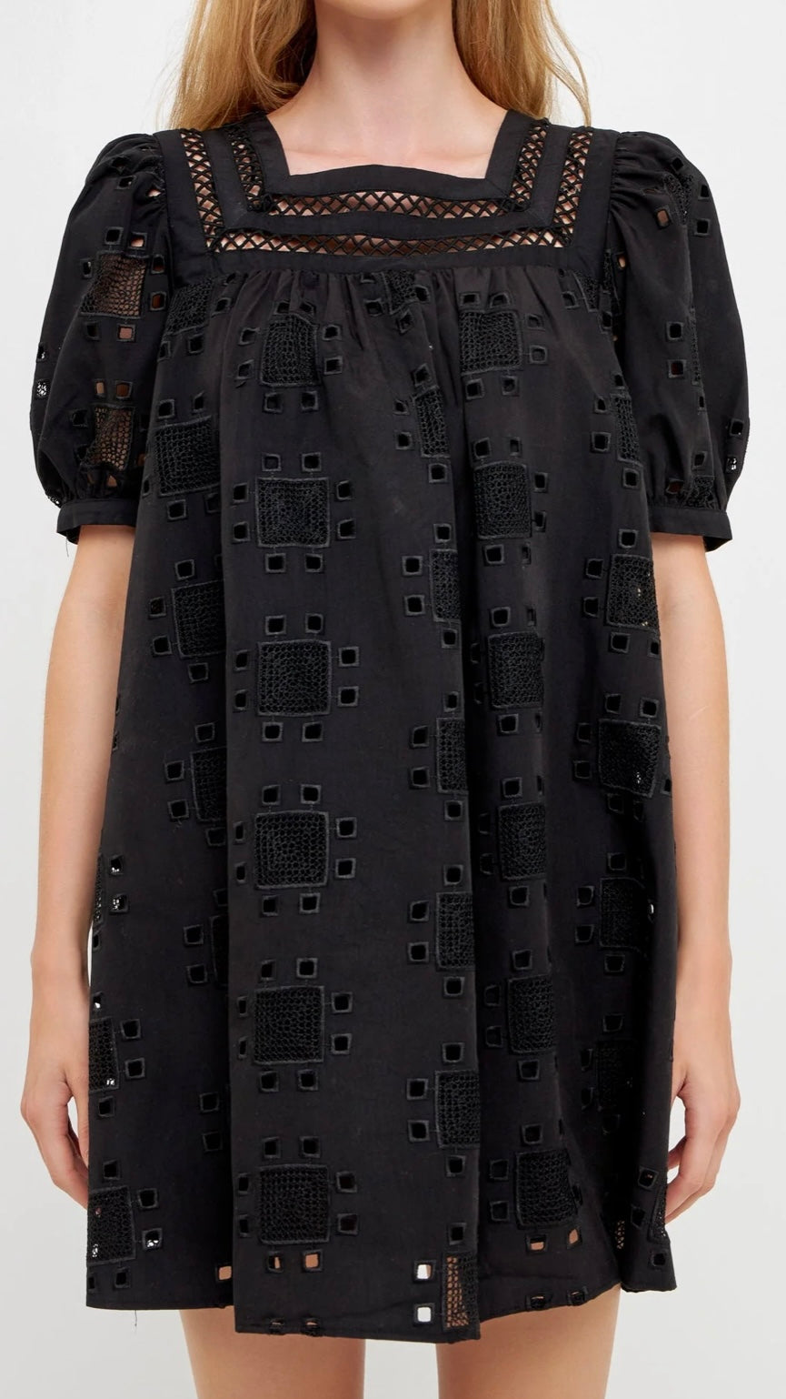 English Factory Nina Eyelet Dress