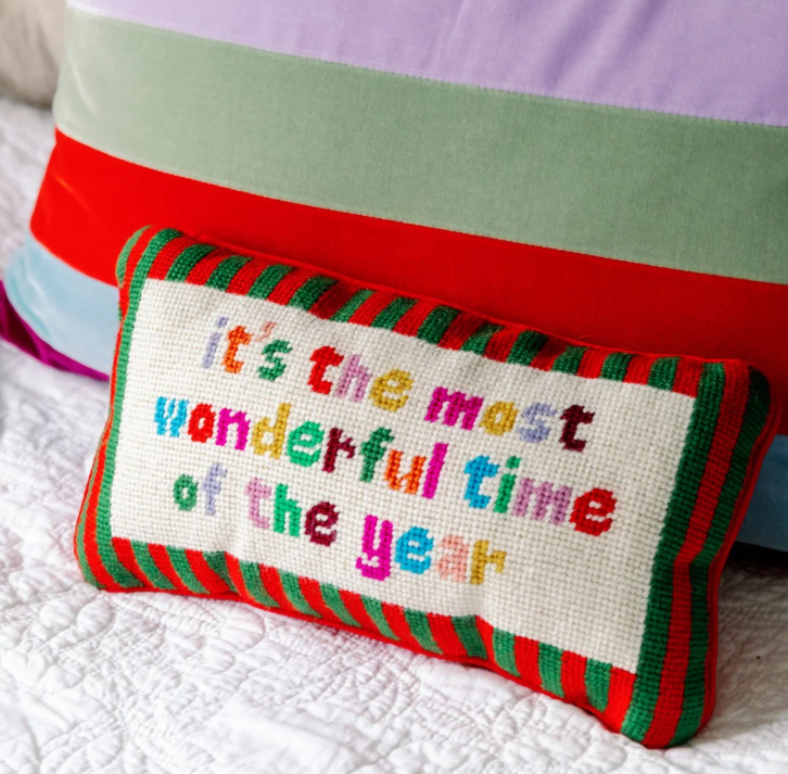 Pillow Most Wonderful Time