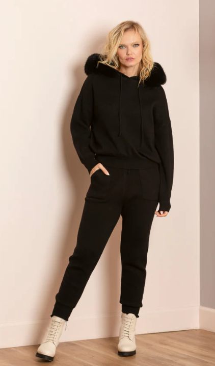 Jessie Liu Madilyn Hooded Sweater