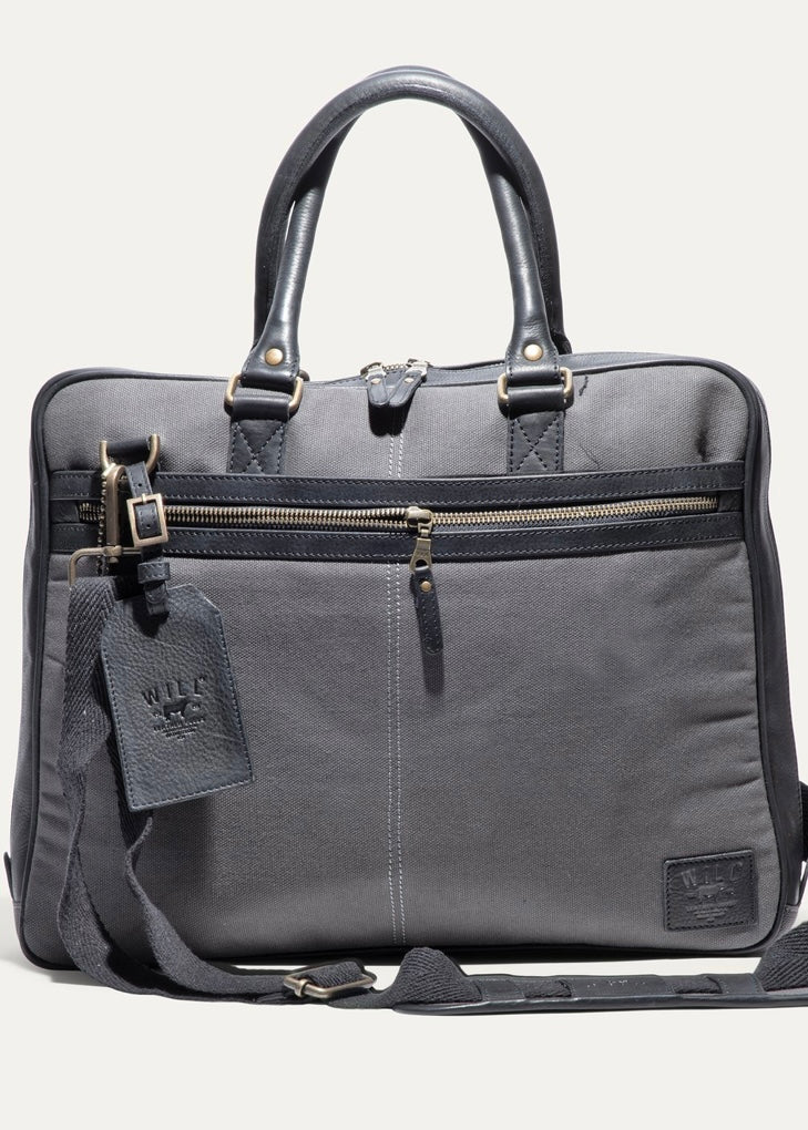 Will Leather Goods Commuter Slim Briefcase