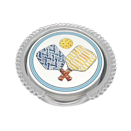 Pickleball Coaster Set