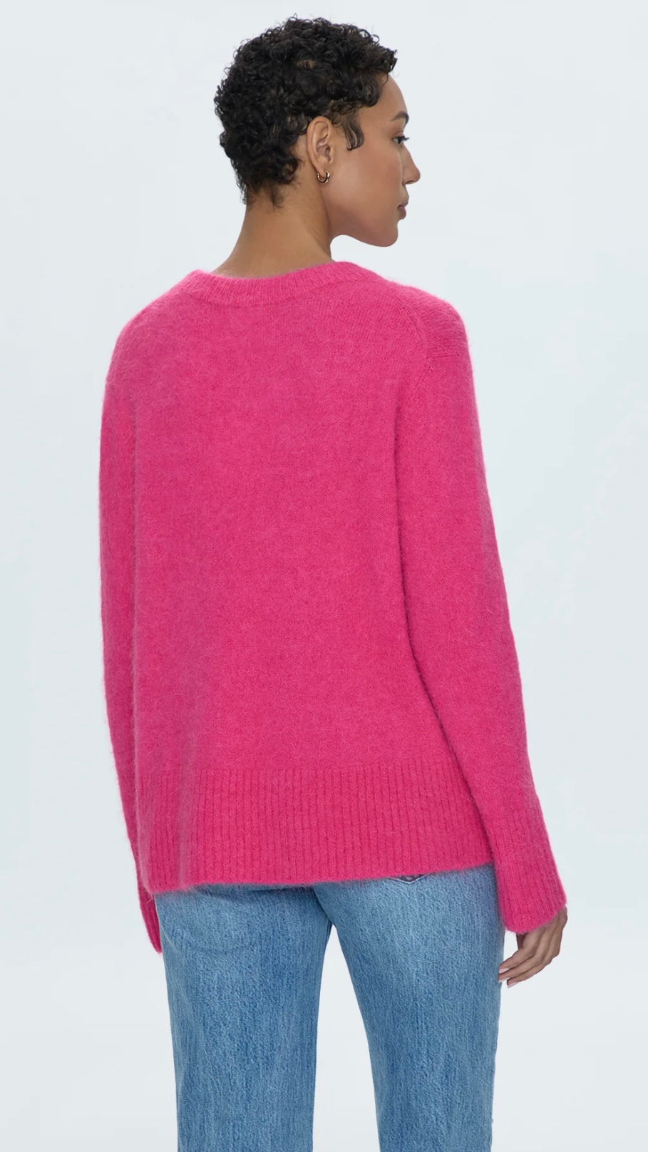 Pistola Ivy Crewneck Sweater - Hot Pink