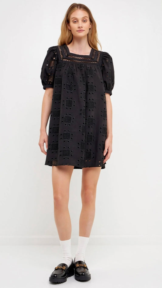 English Factory Nina Eyelet Dress