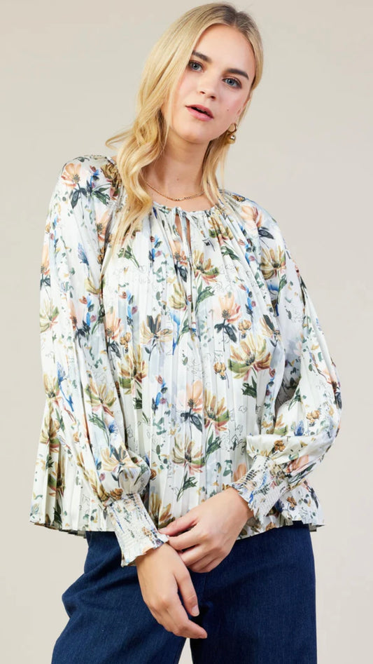 Meadows Floral Top