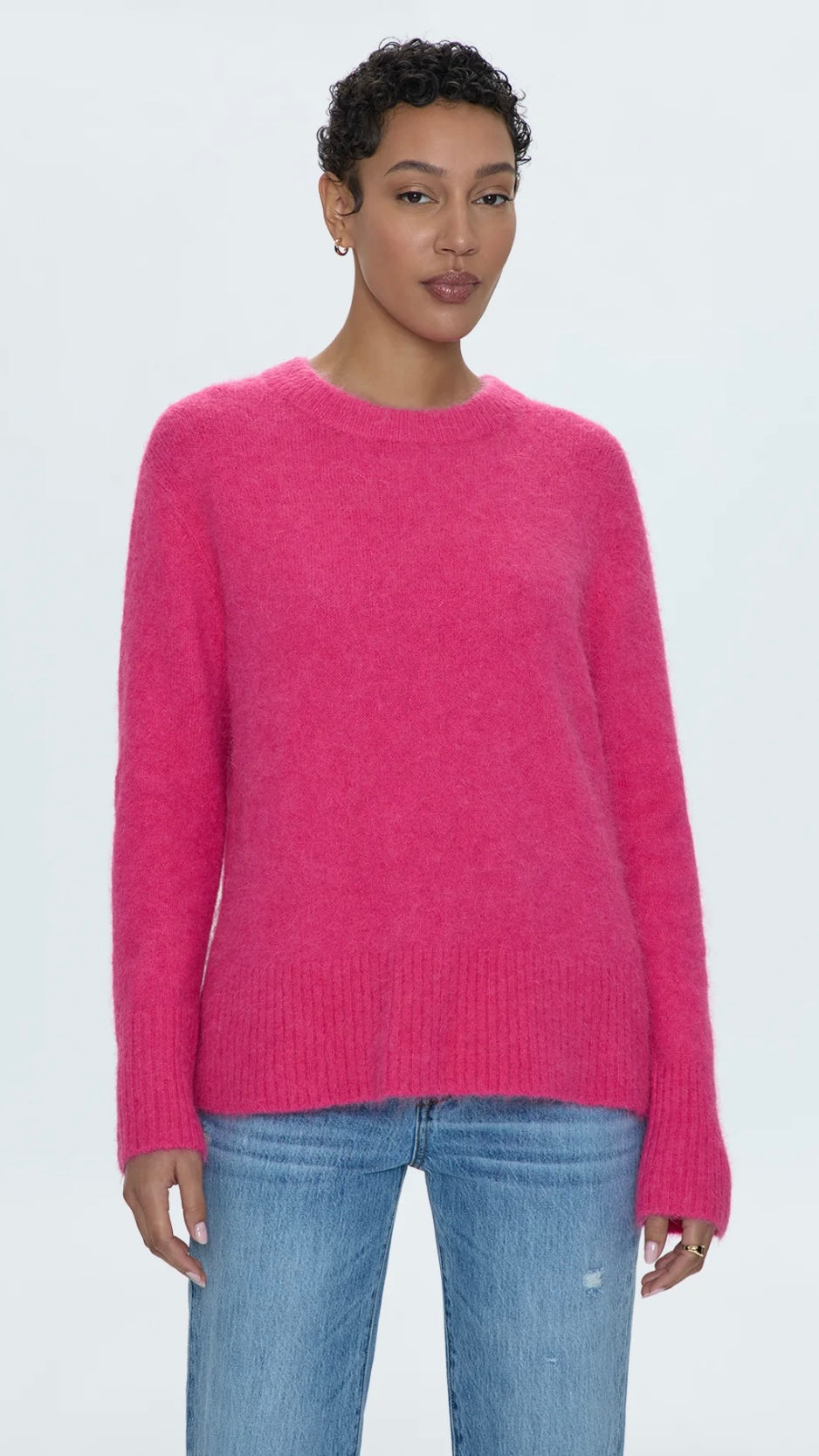 Pistola Ivy Crewneck Sweater - Hot Pink