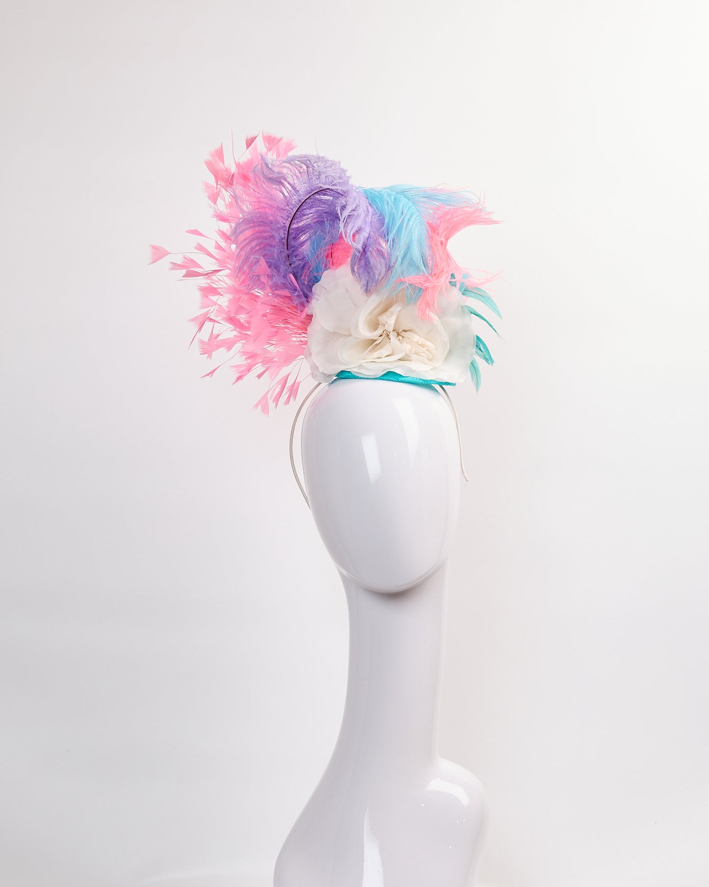 Fascinator Turquoise 1371